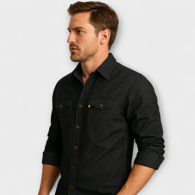 Slim Fit Denim Shirt
