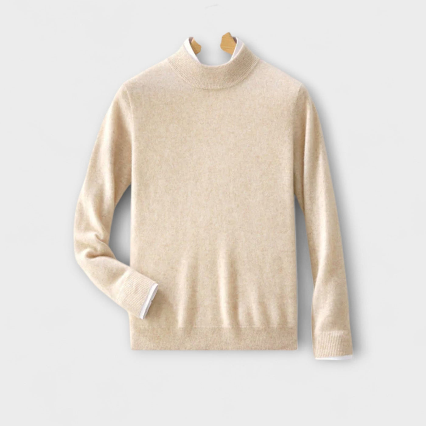 Pull in Cashmere with High Neck