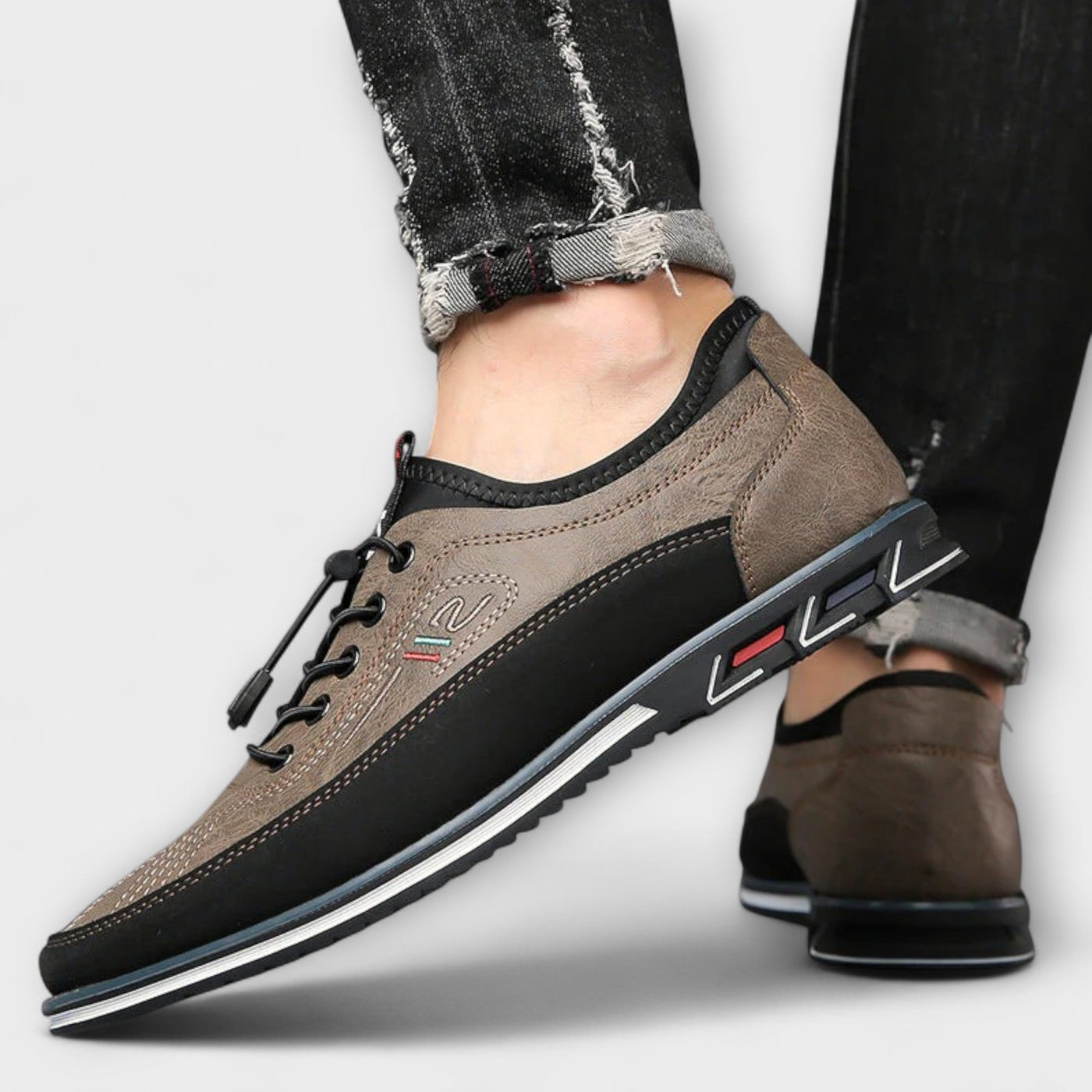 Crafted Leather Oxford Shoes