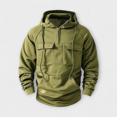 Multi-Pocket Hoodie