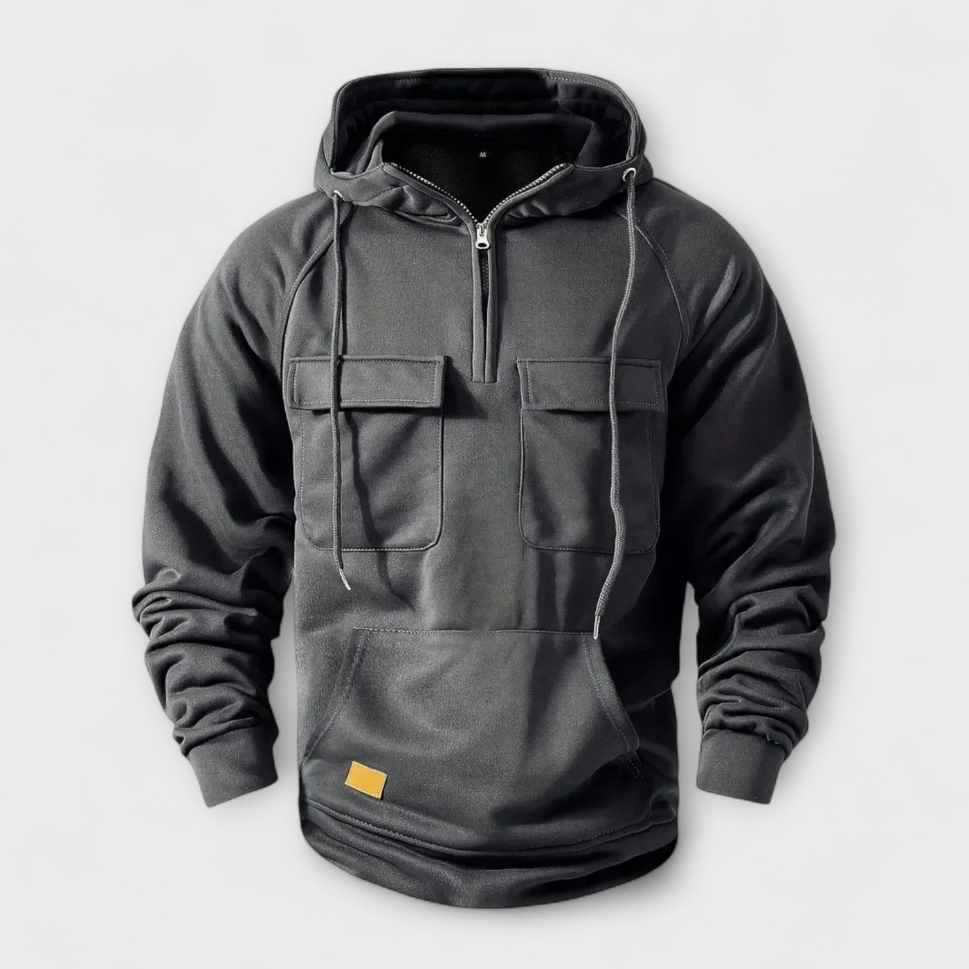 Multi-Pocket Hoodie