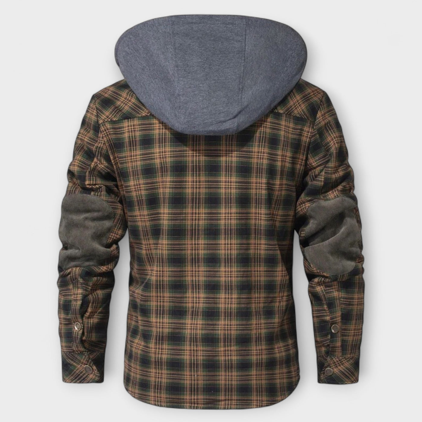 Flannel Jacket with Hood