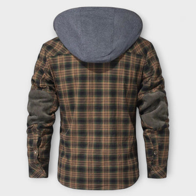 Flannel Jacket with Hood