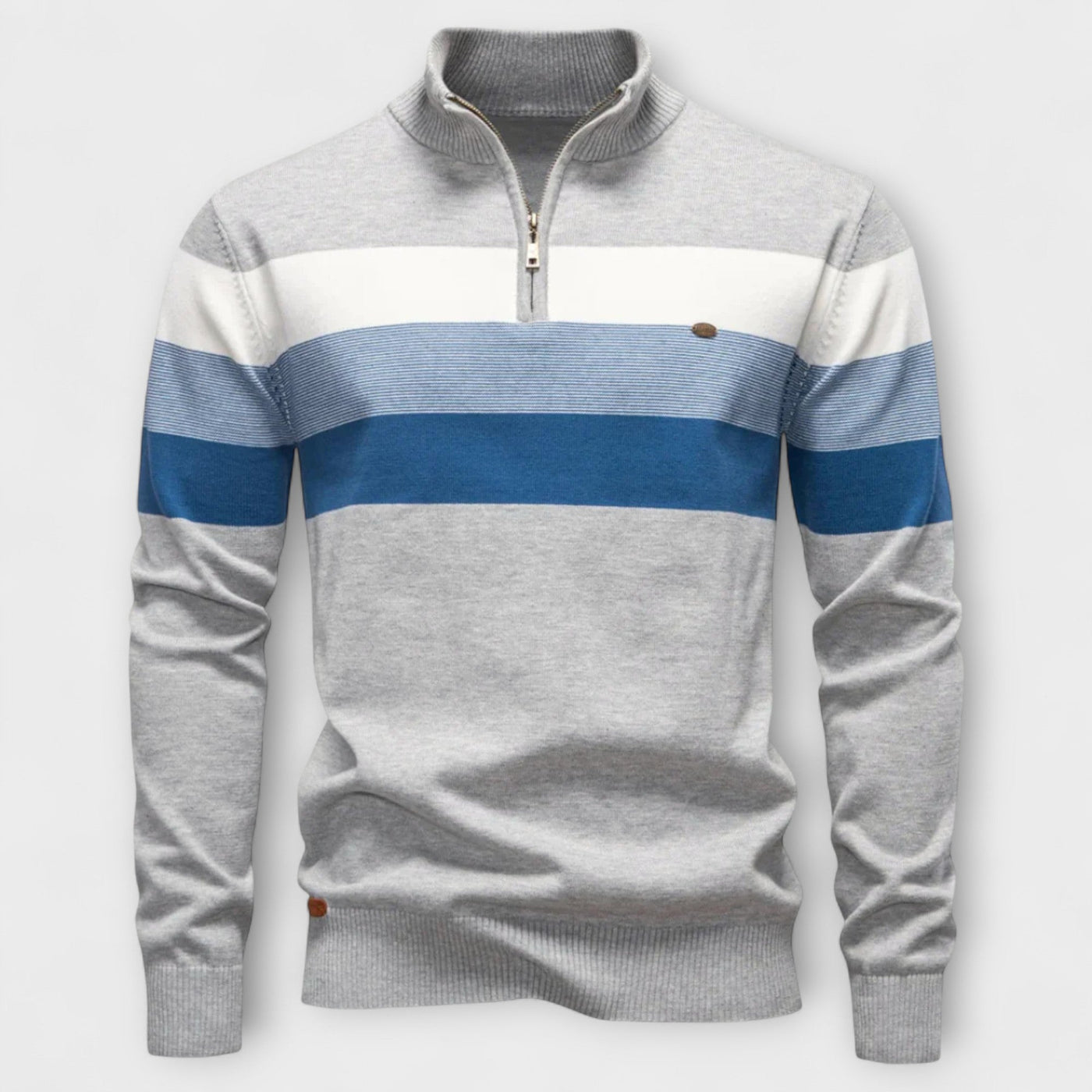 Maurice | High-neck sweater with zip – warmth, elegance, and comfort