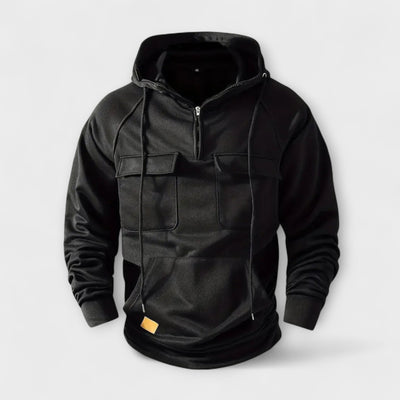 Multi-Pocket Hoodie