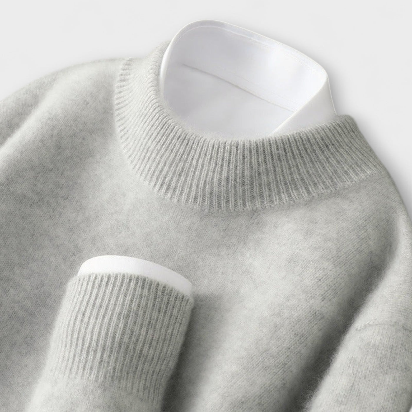 Pull in Cashmere with High Neck