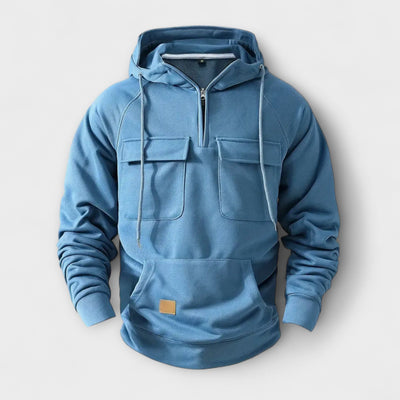 Multi-Pocket Hoodie