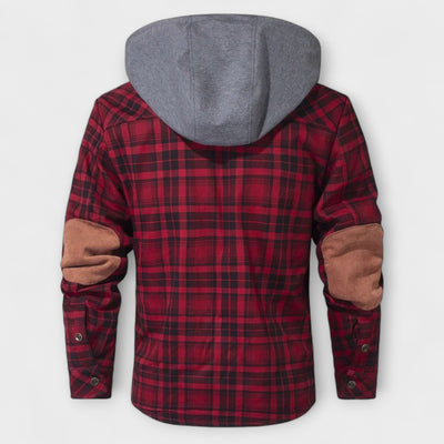 Flannel Jacket with Hood