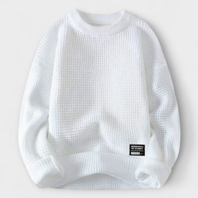 Premium Honeycomb Knit Sweater