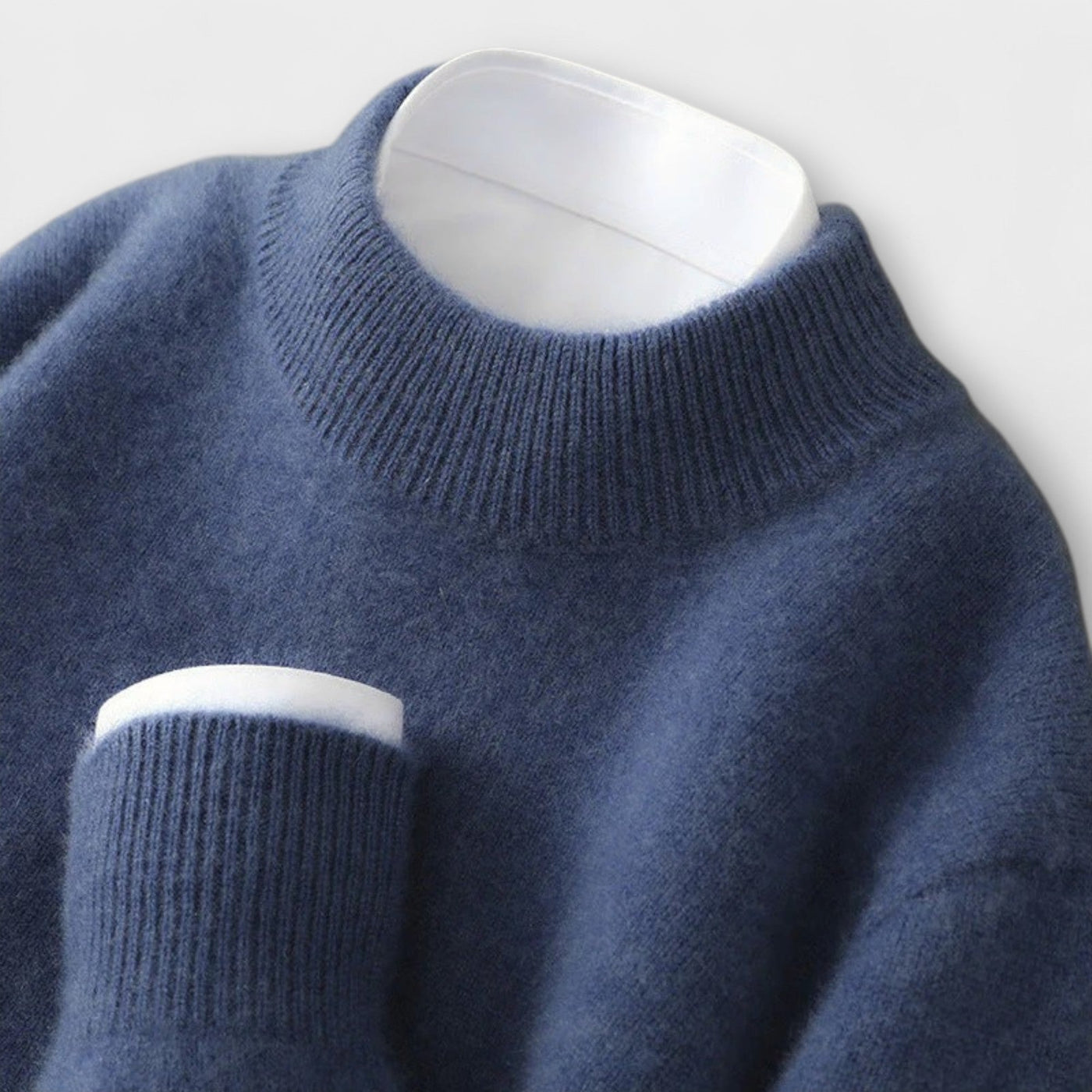 Pull in Cashmere with High Neck