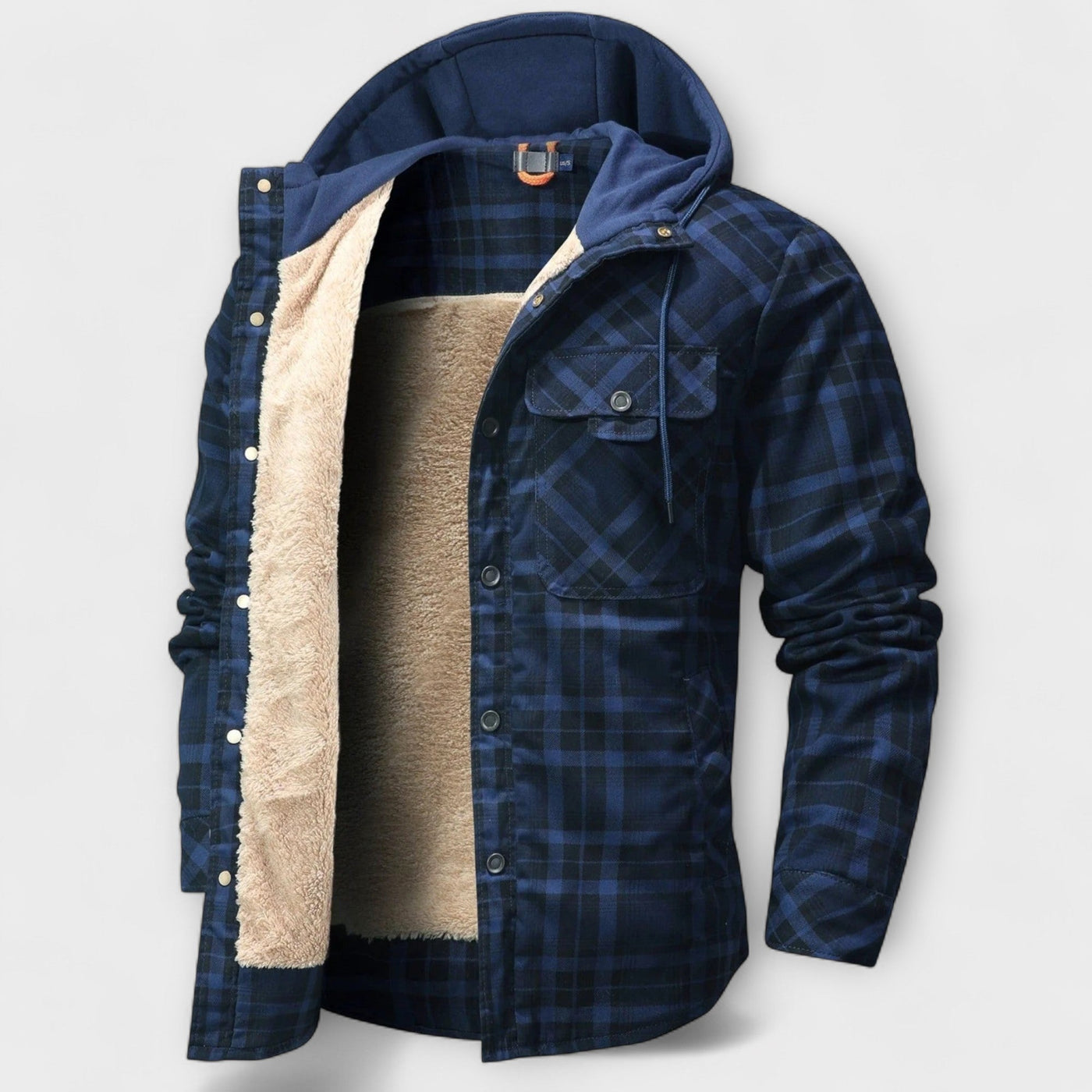 Flannel Jacket with Hood
