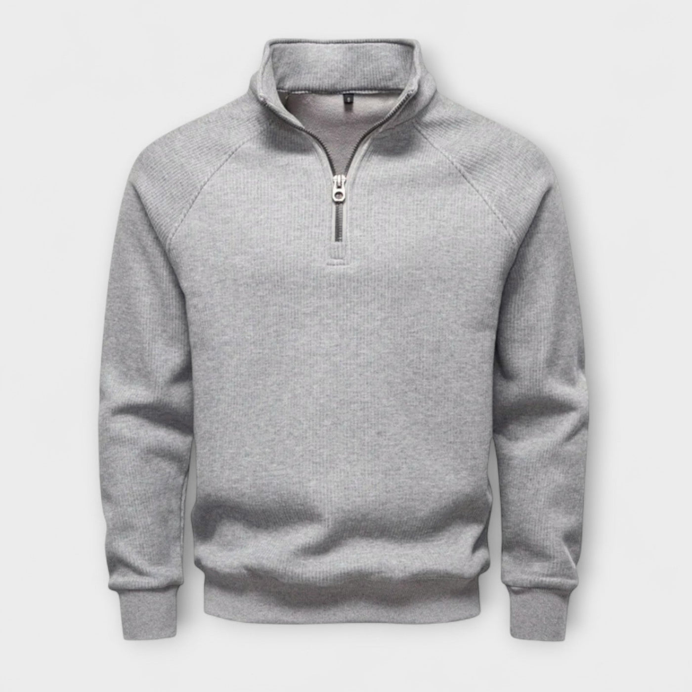 Édouard | Fleece-Lined Zip Sweater – Warmth, Style, and Confidence for Winter
