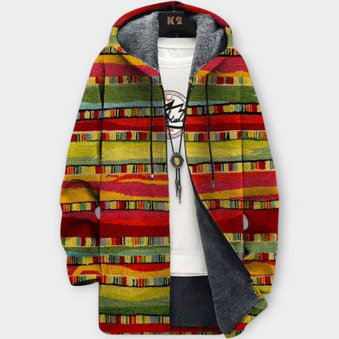 Luxury Art-Inspired Cardigan