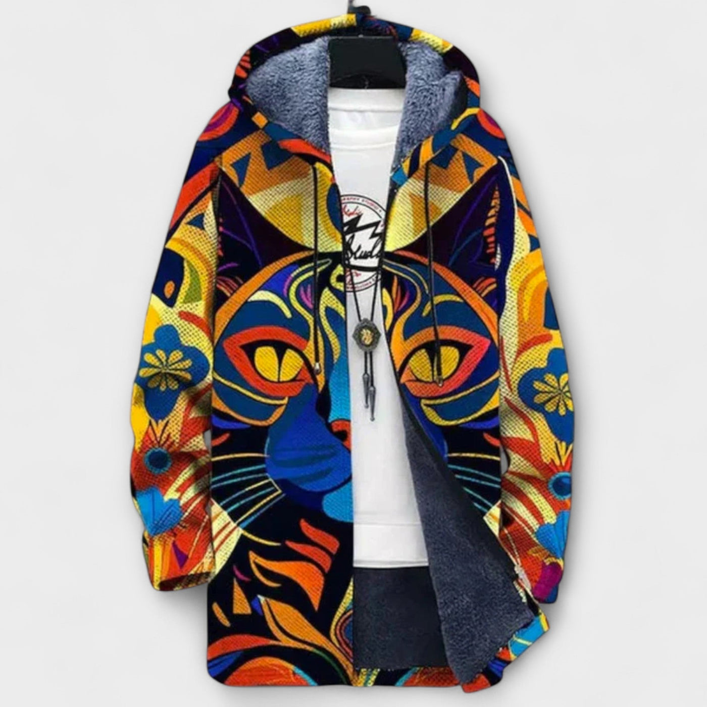 Luxurious Artistic-Inspired Cardigan