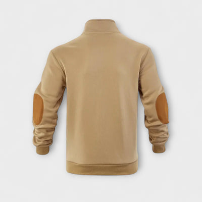 Lucien | Zip-Up Pullover with High Collar – Warmth, Style, and Authenticity