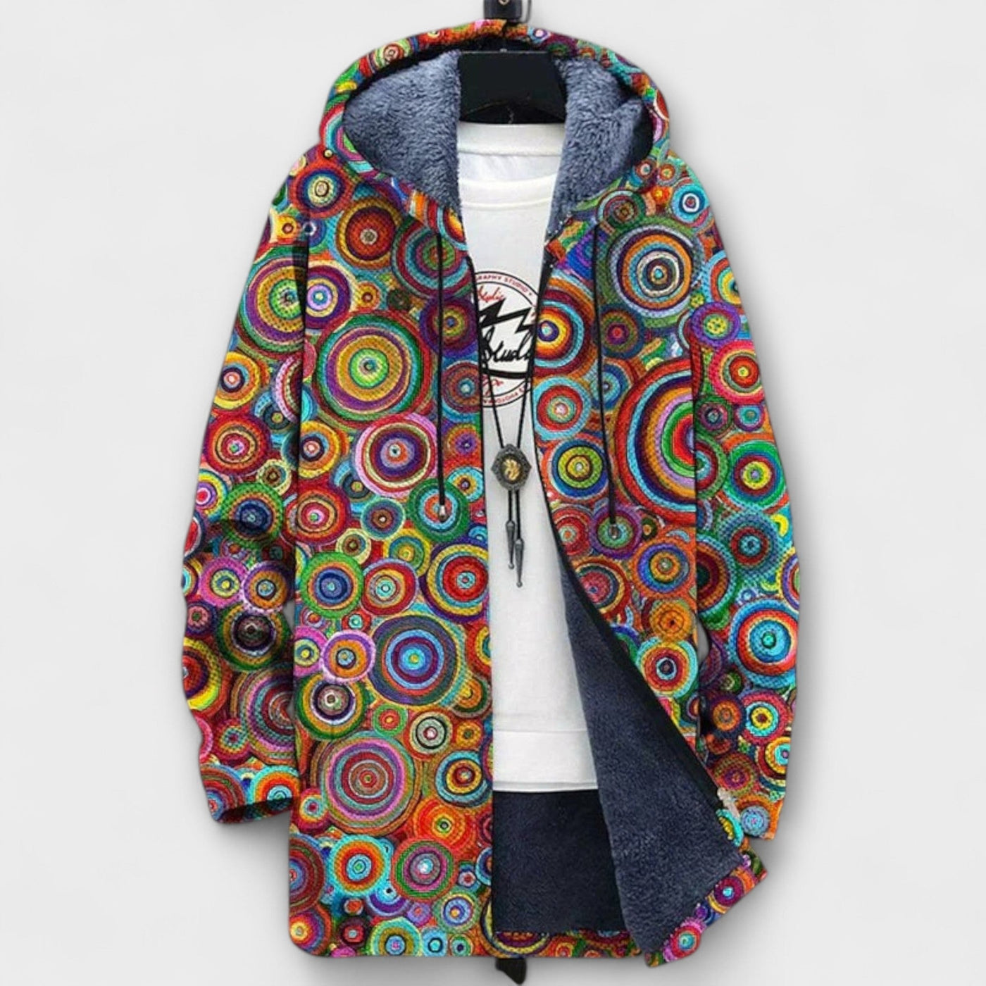 Luxurious Cardigan with Artistic Inspiration