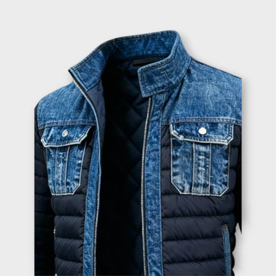 Hybrid Quilted Denim Jacket