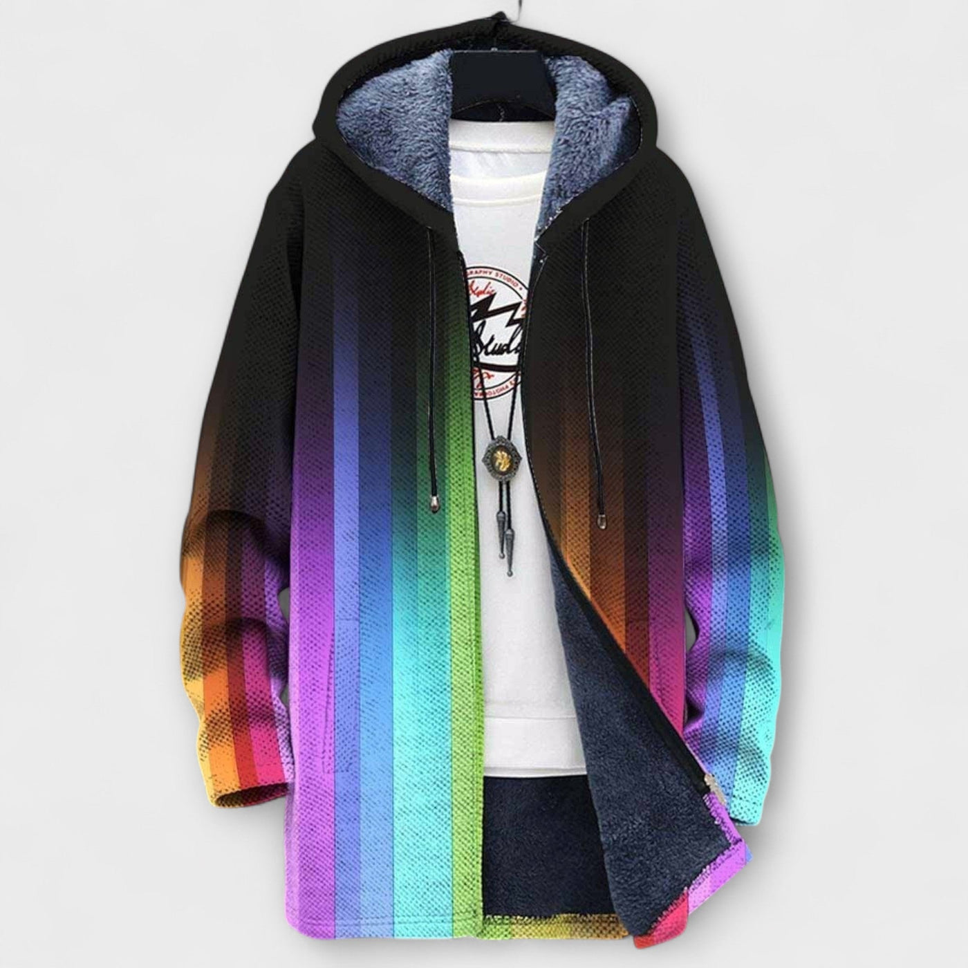 Luxurious Cardigan with Artistic Inspiration