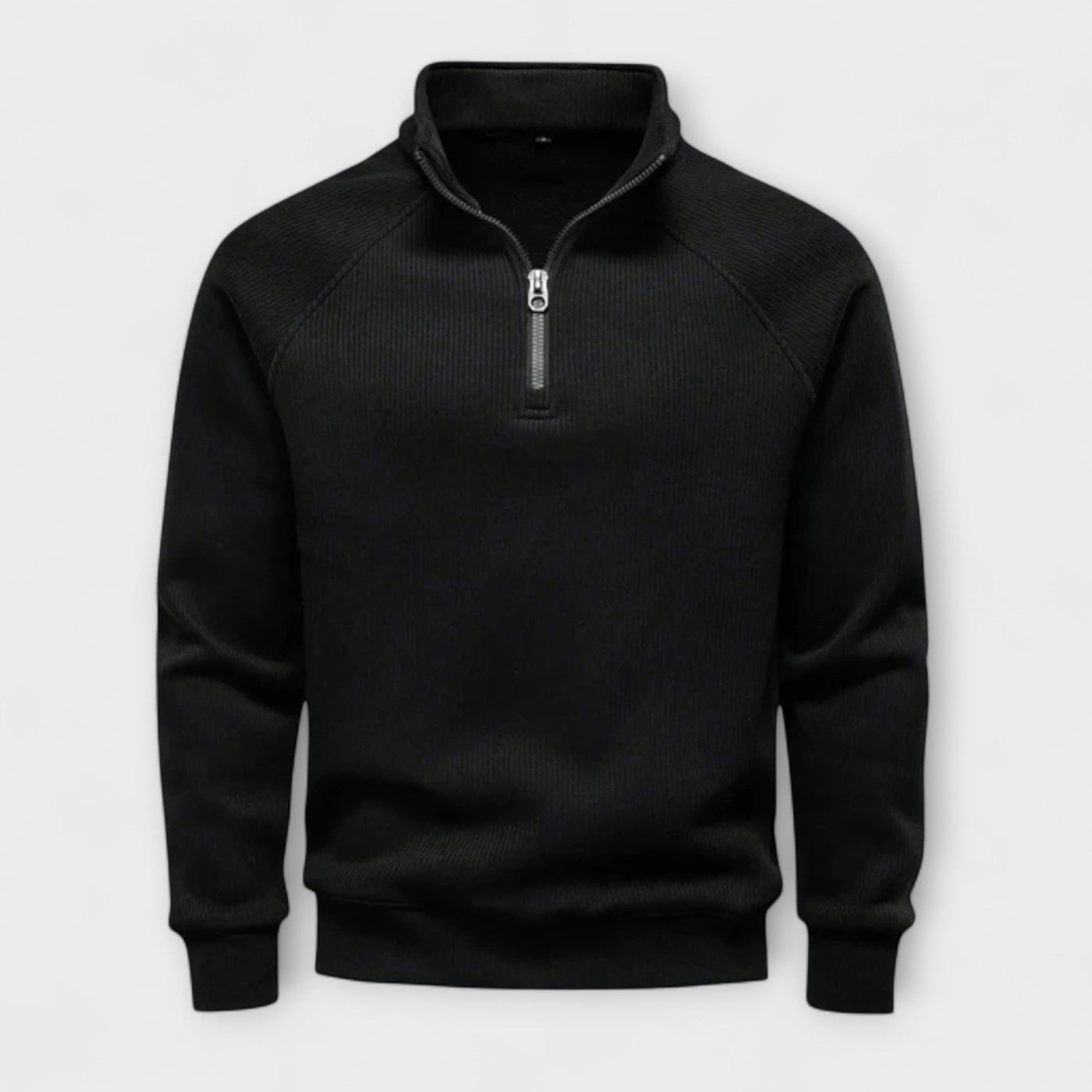 Édouard | Fleece-Lined Zip Sweater – Warmth, Style, and Confidence for Winter