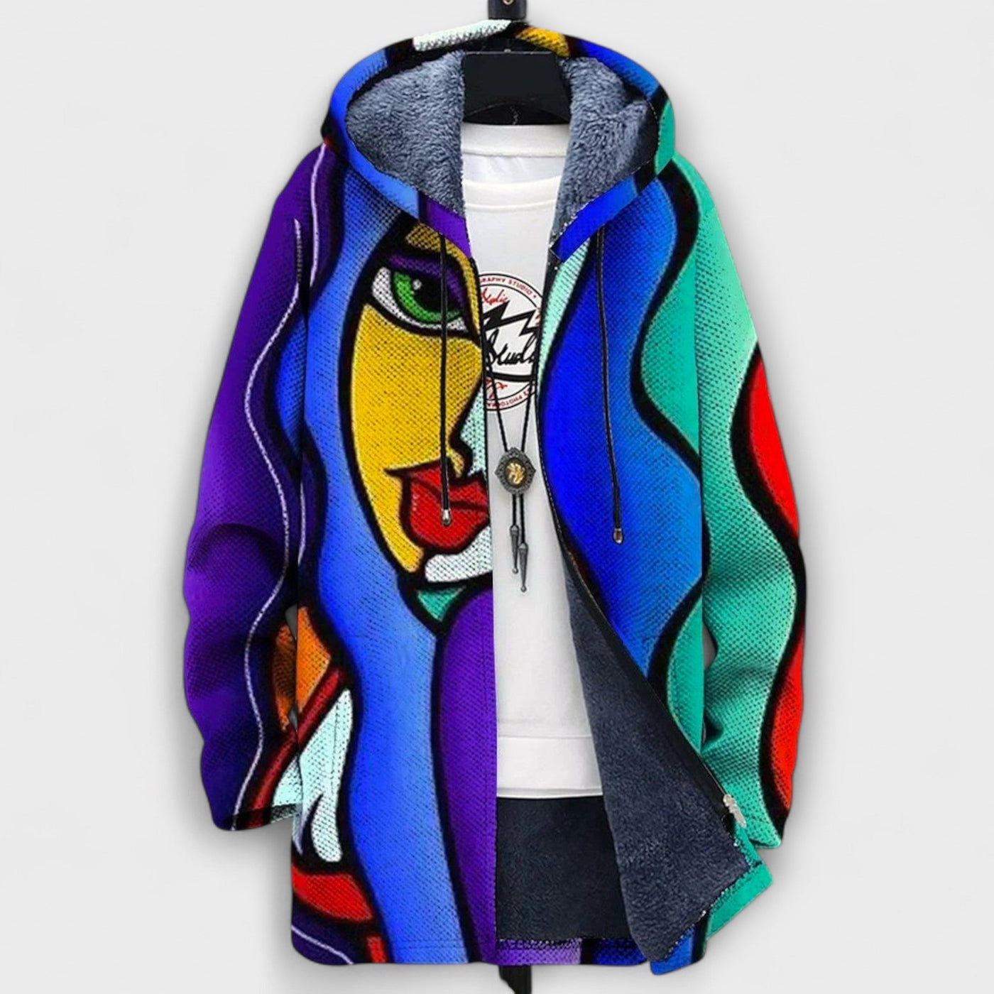 Luxurious Artistic-Inspired Cardigan