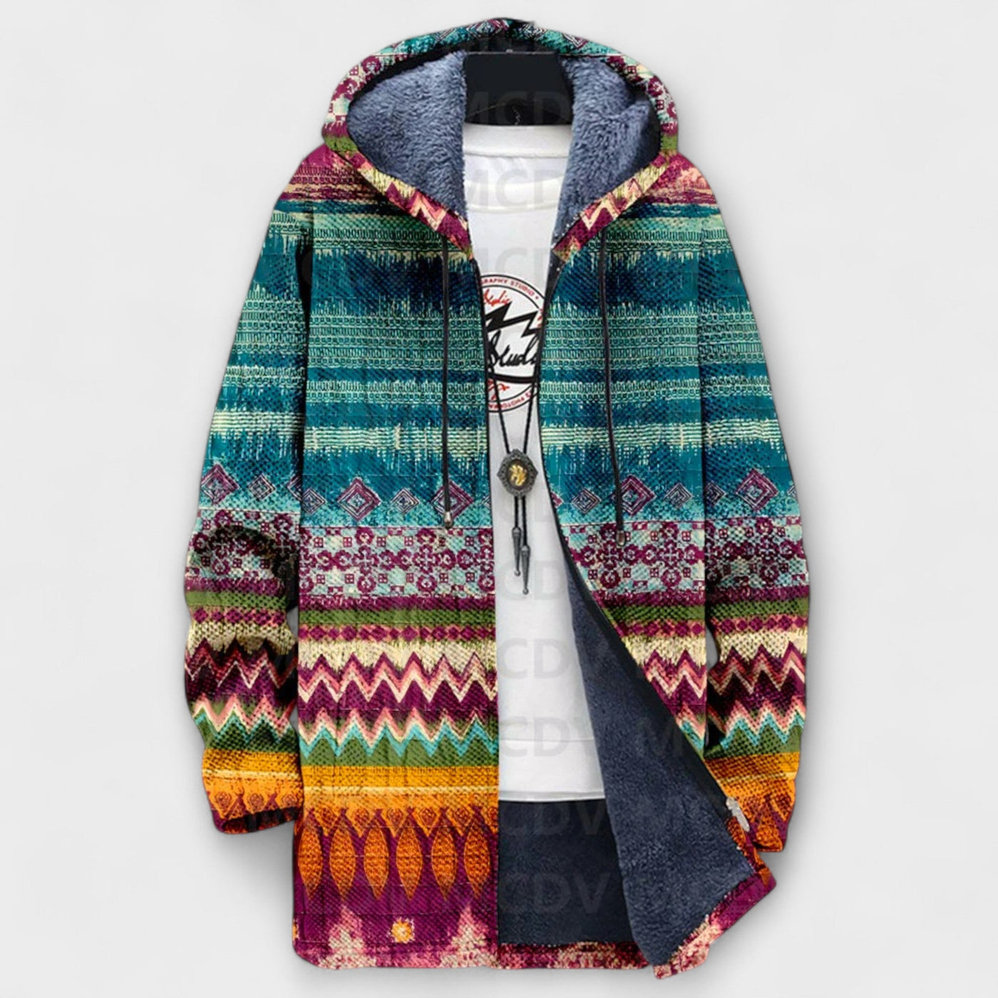 Luxurious Artistic-Inspired Cardigan